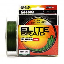 Плетеная леска шнур Salmo Elite BRAID Green 125 0,13мм