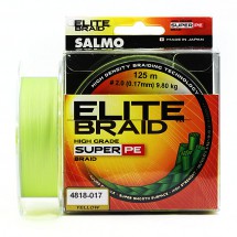 Плетеная леска шнур Salmo Elite BRAID Yellow 125 0,17мм