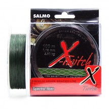 Плетеная леска шнур Salmo X-TWITCH 100 0,12мм