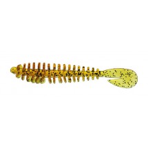 Силиконовая приманка REINS ROCKVIBE GRUB 4" 429-Motor Oil Pepper (8 шт)