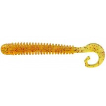 Силиконовый червь REINS G-TAIL SATURN 3.5" 566-Motor Oil Red (12 шт)