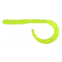 Твистер REINS Curly Curly 4" 129-Glow Chart Silver (15 шт)