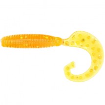 Твистер REINS FAT G TAIL GRUB 3" 430-Motor Oil Gold FLK (12 шт)