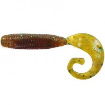 Твистер REINS FAT G TAIL GRUB 3" 565-Motor Oil Green (12 шт)