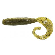 Твистер REINS FAT G TAIL GRUB 4" 002-Green Pumpkin (10 шт)