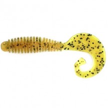 Твистер REINS G-TAIL GRUB 3" 429-Motor Oil Pepper (12 шт)