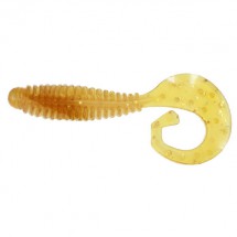 Твистер REINS G-TAIL GRUB 3" 430-Motor Oil Gold FLK (12 шт)