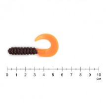 Твистер YUM WALLEYE GRUB 3" brown orange (упак. 15шт) 351
