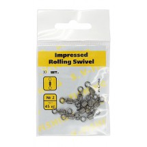 Вертлюг S.V-FISHING Impressed Rollig Swivel №2 (15 шт.)