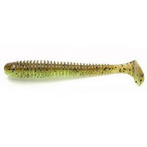 Виброхвост Keitech Swing Impact 3.5" #401 Green Pumpkin /Chartreuse (8шт)