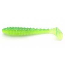 Виброхвост Keitech Swing Impact FAT 3.8" Lime Chartreuse #424 (6шт)