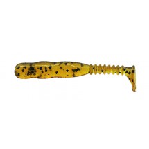 Виброхвост REINS ROCKVIBE SHAD 2" 429-Motor Oil Pepper (20 шт)
