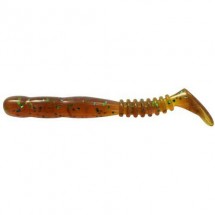 Виброхвост REINS ROCKVIBE SHAD 2" 565-Motor Oil Green (20 шт)