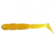 Виброхвост REINS ROCKVIBE SHAD 3" 430-Motor Oil Gold FLK (15 шт)