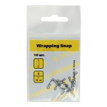 Застежка для безузлового соединения S.V-FISHING Wrapping Snap №S (10шт.)