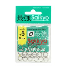 Заводное кольцо SAIKYO FNSR-5-20 #5 тест 35кг (20шт.)
