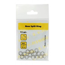 Заводное кольцо S.V-FISHING New Split Rings №5 (15шт.)