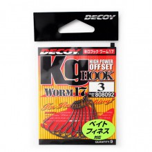 Офсетный крючок Decoy Worm 17 №3 (9шт.)