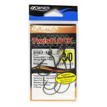 Офсетный крючок OWNER Twistlock 5167 3/0 с креплением для приманки