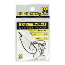 Офсетный крючок PONTOON 21 PROTPOINT HOOKS NS12 №06 (8шт.)