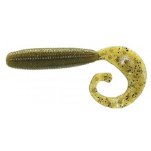 Твистер REINS FAT G TAIL GRUB 4" 002-Green Pumpkin (10 шт)